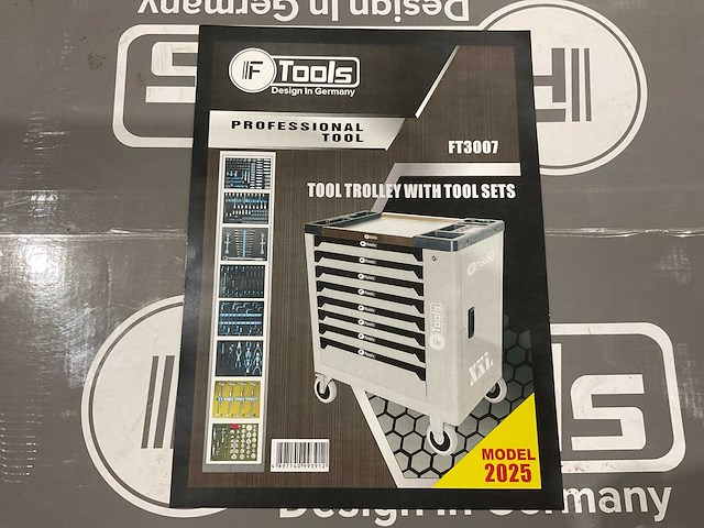 Ftools xxl 8/8 ft3007 gereedschapswagen - afbeelding 5 van  66