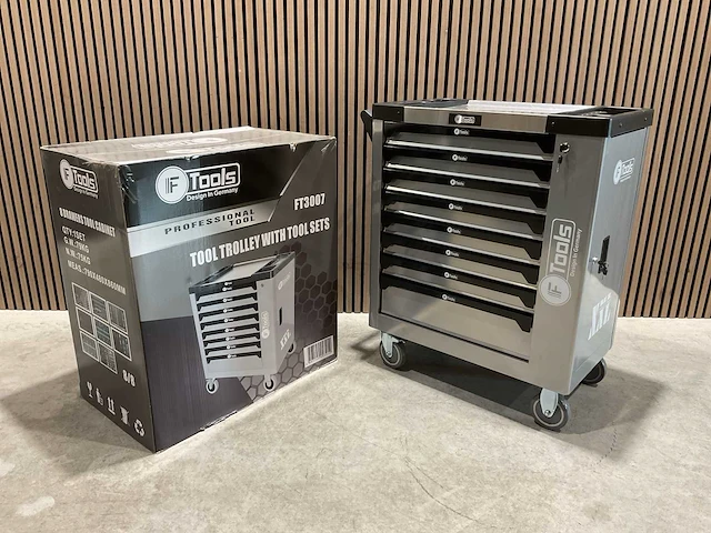Ftools xxl 8/8 ft3007 gereedschapswagen - afbeelding 34 van  67