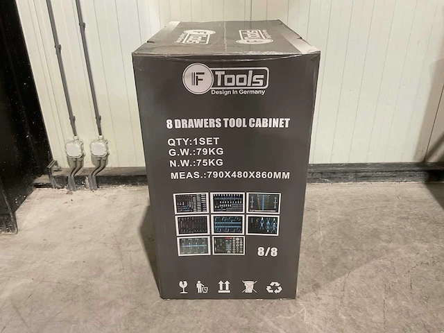 Ftools xxl 8/8 ft3007 gereedschapswagen - afbeelding 59 van  67