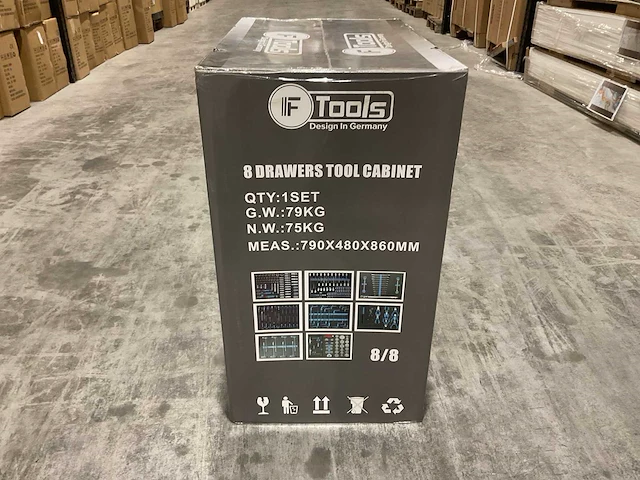 Ftools xxl 8/8 ft3007 gereedschapswagen - afbeelding 15 van  25