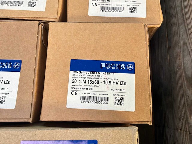 Fuchs m16 bouten (2150x) - afbeelding 6 van  6