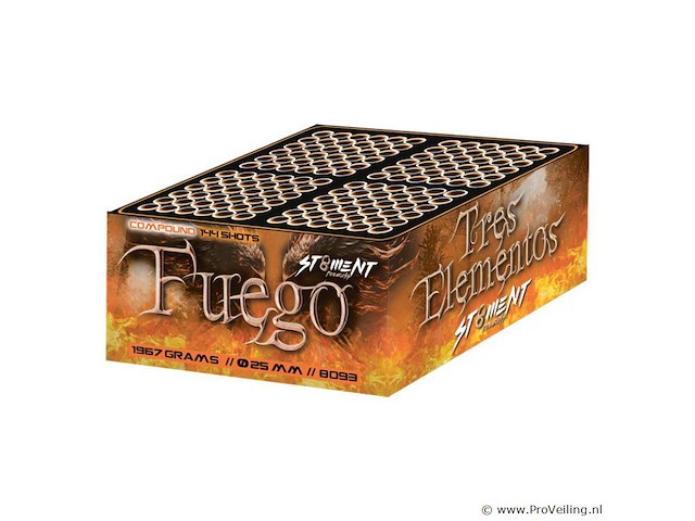Fuego 144 shots 25mm compound - afbeelding 1 van  1