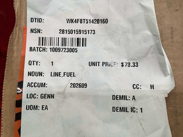 Fuel line - afbeelding 4 van  4