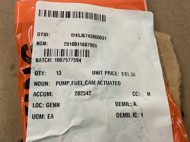 Fuel pump (13x) - afbeelding 3 van  6
