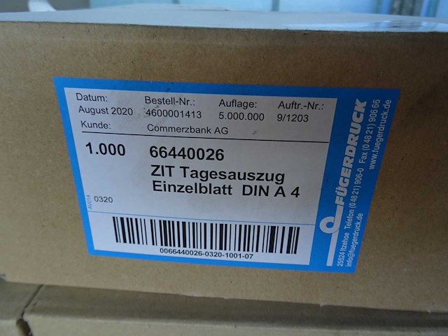 Fügerdruck - doos a4 papier à 1000 vellen (120x) - afbeelding 3 van  3