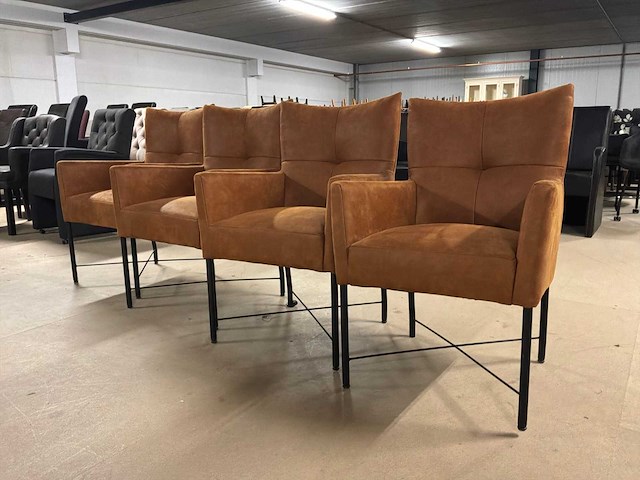 Fuiji eetkamerstoel (4x) - afbeelding 5 van  12