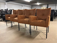 Fuiji eetkamerstoel (4x) - afbeelding 5 van  12