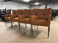 Fuiji eetkamerstoel (4x) - afbeelding 6 van  12