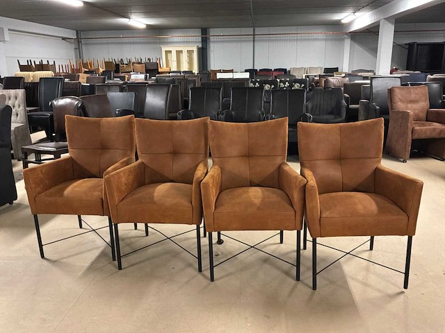 Fuiji eetkamerstoel (4x) - afbeelding 9 van  12