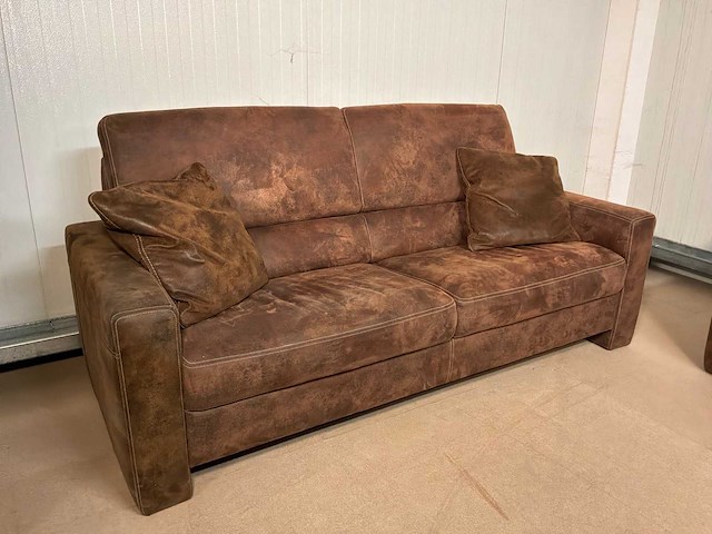 Fuiji leren bankstel - afbeelding 5 van  11