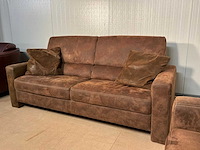 Fuiji leren bankstel - afbeelding 1 van  11