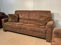 Fuiji leren bankstel - afbeelding 2 van  11