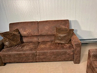 Fuiji leren bankstel - afbeelding 9 van  11