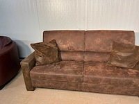 Fuiji leren bankstel - afbeelding 10 van  11