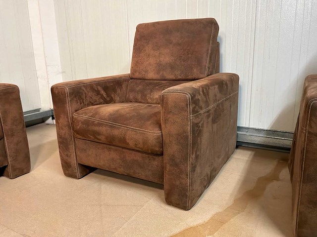 Fuiji leren fauteuil - afbeelding 1 van  9