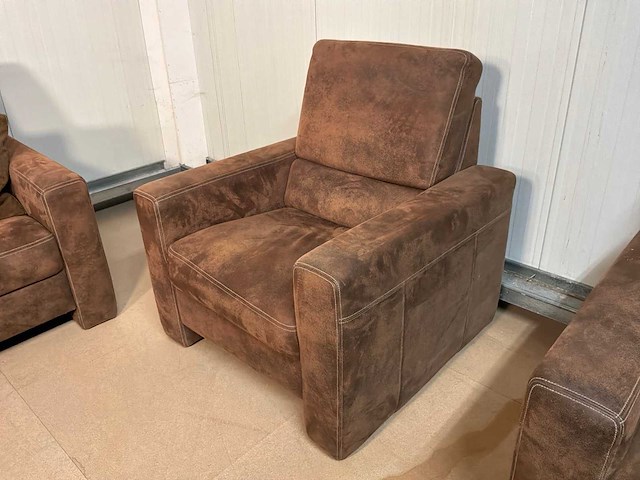 Fuiji leren fauteuil - afbeelding 4 van  9