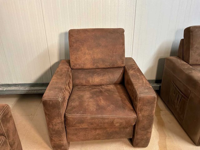 Fuiji leren fauteuil - afbeelding 5 van  9