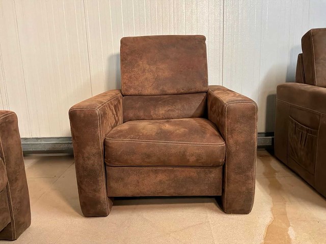 Fuiji leren fauteuil - afbeelding 7 van  9