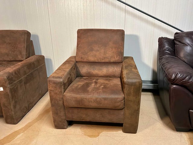 Fuiji leren fauteuil - afbeelding 7 van  10