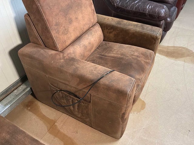 Fuiji leren fauteuil - afbeelding 10 van  10