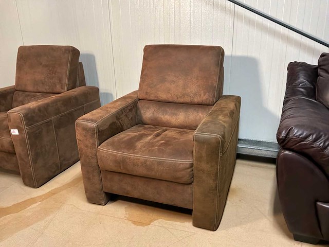 Fuiji leren fauteuil - afbeelding 3 van  7