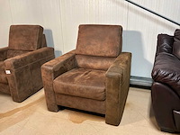 Fuiji leren fauteuil - afbeelding 3 van  7