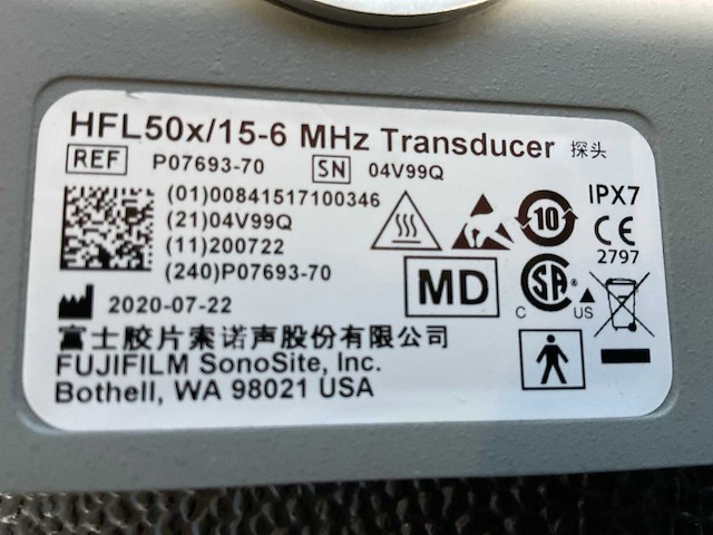 Fuji film sonosite - ultrasound accessories (2x) - afbeelding 7 van  8