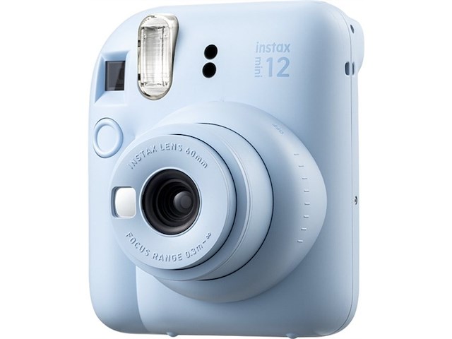 Fujifilm instax mini 12 pastel blue instant camera - afbeelding 1 van  2