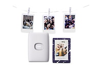 Fujifilm instax mini link 2 mobiele fotoprinter clay white - afbeelding 2 van  5