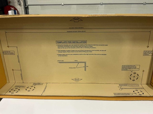 Fujitsu abyg45krta airconditioning binnenunit - afbeelding 10 van  10