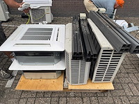 Fujitsu airco binnen+ buiten unit (2x) - afbeelding 1 van  7