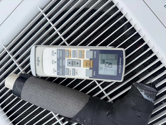 Fujitsu airco binnen+ buiten unit (2x) - afbeelding 4 van  7