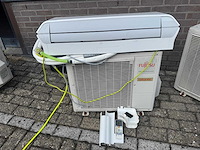 Fujitsu airco binnen+ buiten unit - afbeelding 1 van  5