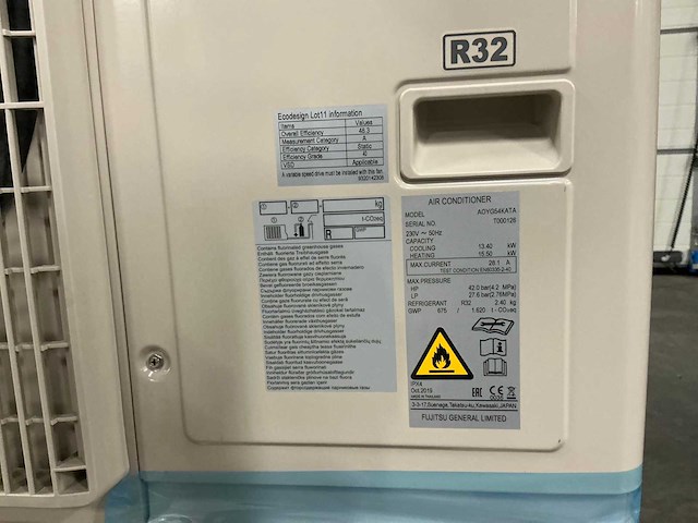Fujitsu airconditioning split set - afbeelding 26 van  27