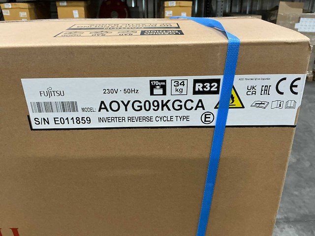 Fujitsu aoyg09kgca airconditioning buitenunit - afbeelding 3 van  4