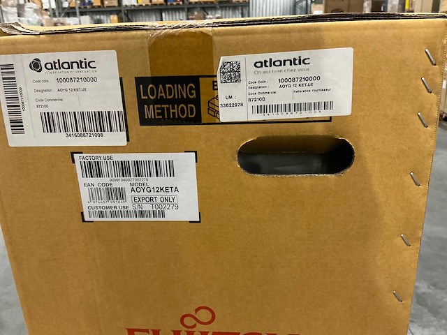Fujitsu aoyg12keta airconditioning buitenunit - afbeelding 7 van  13