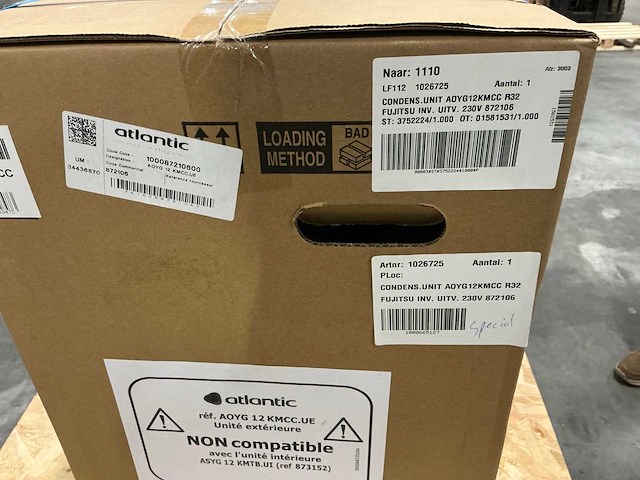 Fujitsu aoyg12kmcc airconditioning buitenunit - afbeelding 5 van  13
