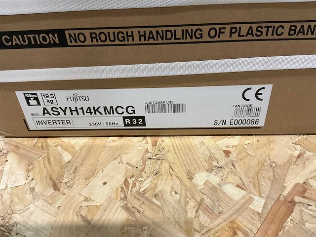 Fujitsu asyh14kmcg airconditioning binnenunit (2x) - afbeelding 2 van  2