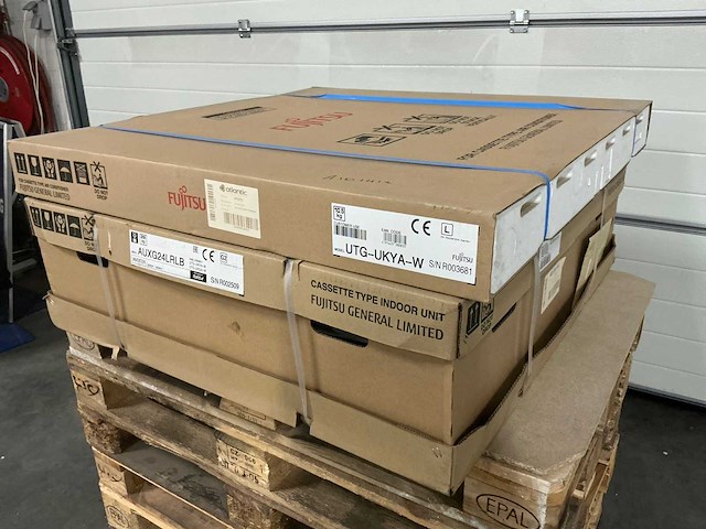 Fujitsu auxg24lrlb airconditioning binnenunit + rooster - afbeelding 6 van  21