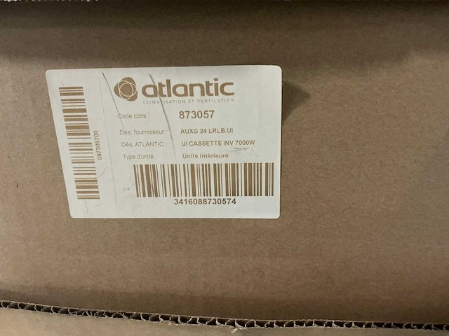 Fujitsu auxg24lrlb airconditioning binnenunit + rooster - afbeelding 10 van  21