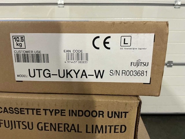 Fujitsu auxg24lrlb airconditioning binnenunit + rooster - afbeelding 11 van  21