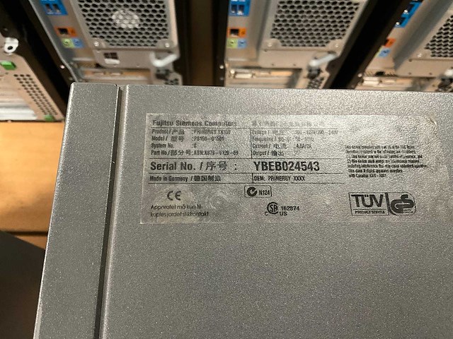 Fujitsu siemens primergy tx150 server - afbeelding 5 van  10