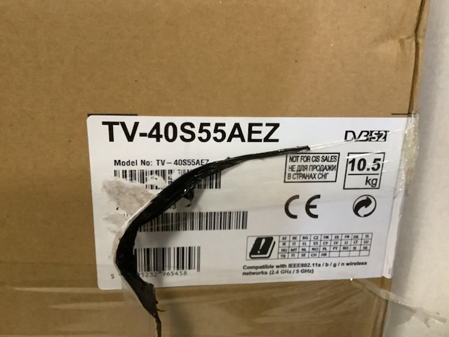 Full hd led televisie 40 inch, panasonic, tv-40s55aez, zwart - afbeelding 8 van  9