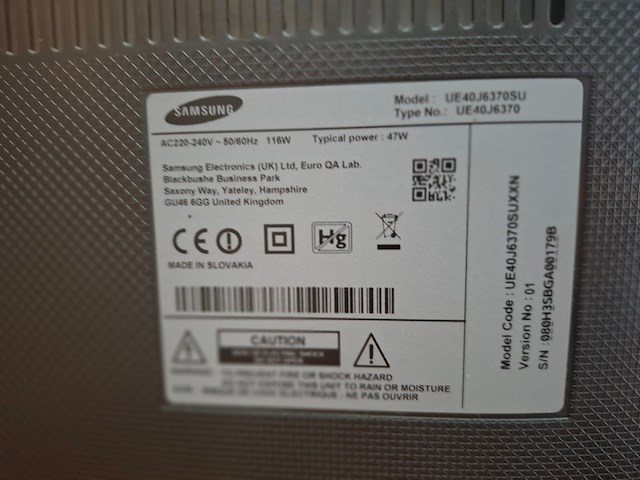 Full hd led televisie, samsung, ue40j6370su - afbeelding 3 van  4
