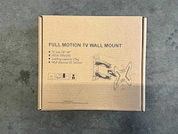 Full motion tv wall mount - afbeelding 1 van  3
