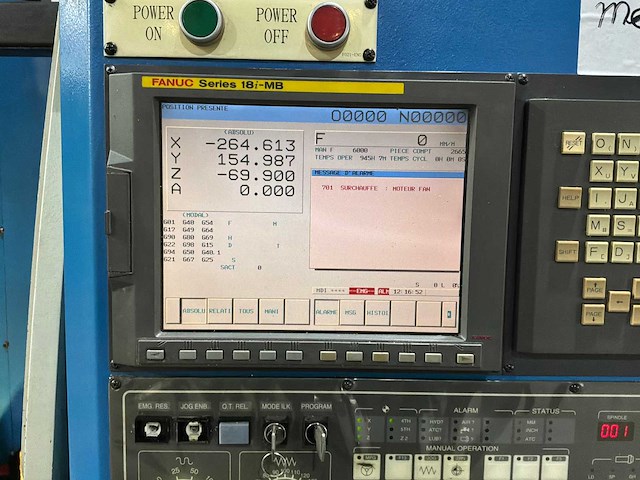 Fulland olympic - 2005 - flg-850a - cnc-freesmachine - afbeelding 9 van  11