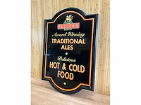 “fuller’s chiswick – award winning traditional ales / hot & cold food” | horeca-/reclamebord - afbeelding 2 van  4