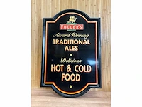 “fuller’s chiswick – award winning traditional ales / hot & cold food” | horeca-/reclamebord - afbeelding 3 van  4