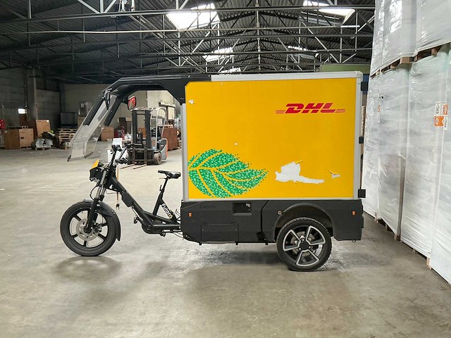 Fulpra 3000l dual battery cargobike elektrische transportfiets - afbeelding 12 van  24