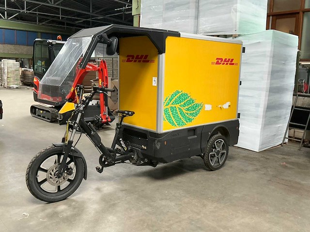 Fulpra 3000l dual battery cargobike elektrische transportfiets - afbeelding 1 van  24